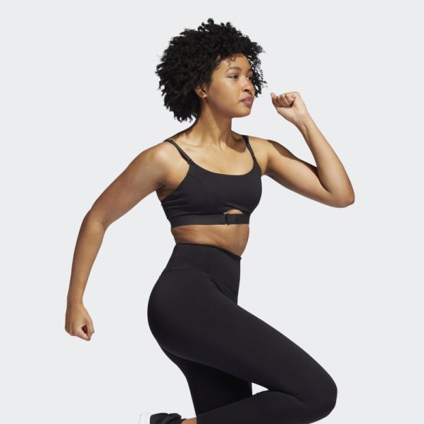 Soutien-gorge Léger D'entraînement Aeroimpact Luxe Noir Adidas