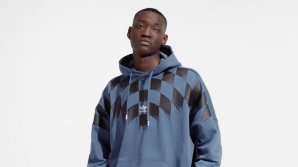 Sweat à Capuche Graphique Adidas Rekive Acier Chaud