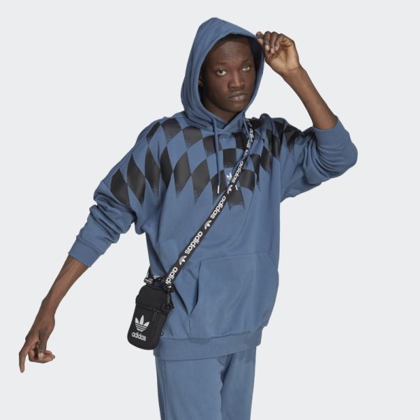 Sweat à Capuche Graphique Adidas Rekive Acier Chaud