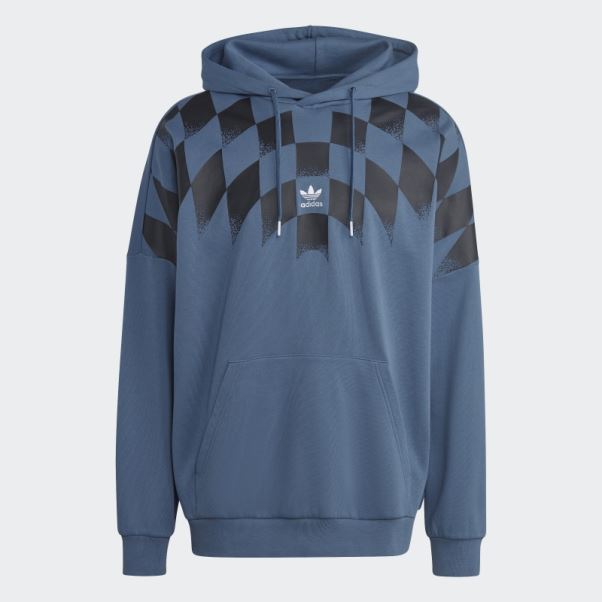 Sweat à Capuche Graphique Adidas Rekive Acier Chaud