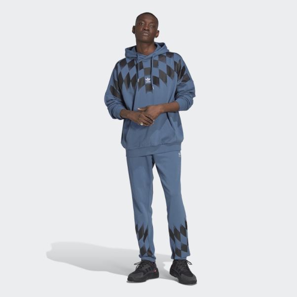 Sweat à Capuche Graphique Adidas Rekive Acier Chaud