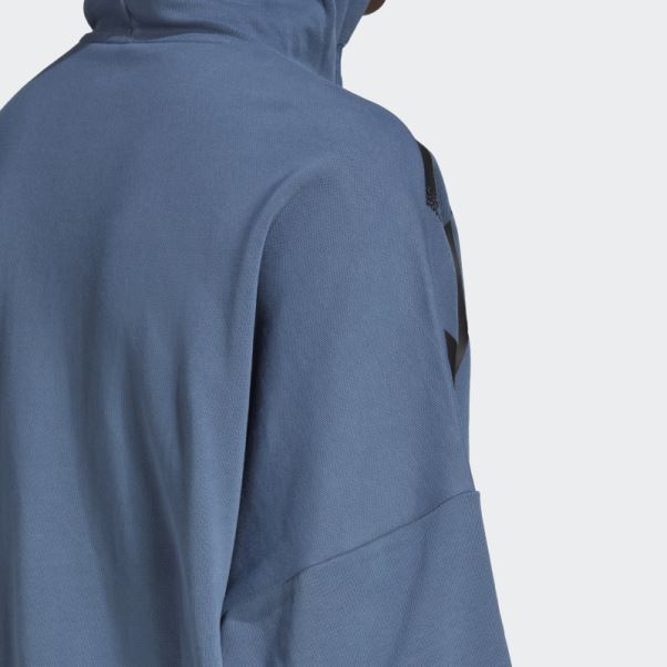 Sweat à Capuche Graphique Adidas Rekive Acier Chaud
