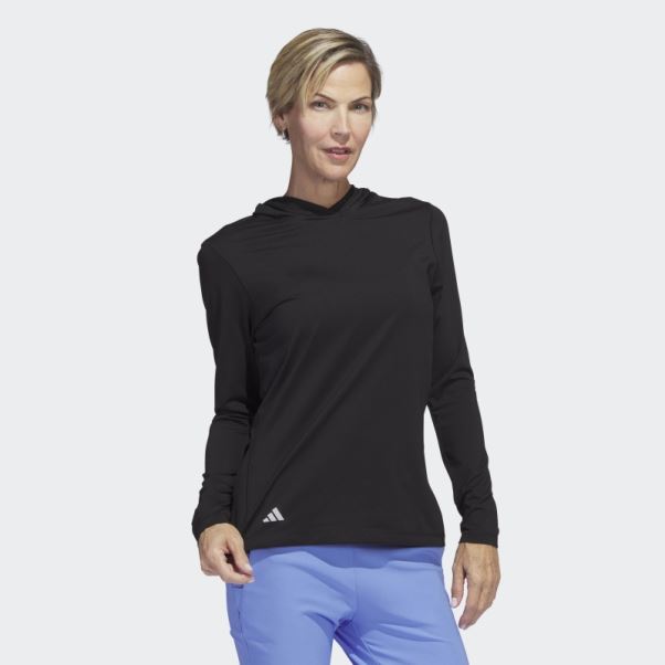 Adidas Performance Sweat à Capuche De Golf Noir