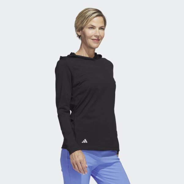 Adidas Performance Sweat à Capuche De Golf Noir