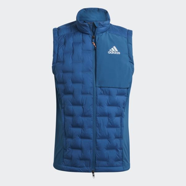Gilet De Running X-city Adidas Marine