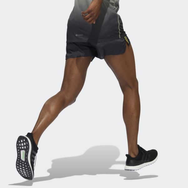 Adizero Engineered Split Short Carbone Adidas