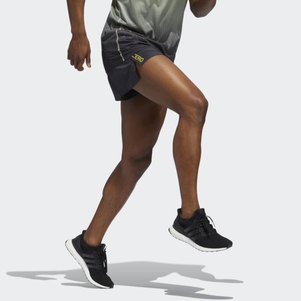 Adizero Engineered Split Short Carbone Adidas