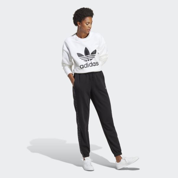 Adidas Pantalon De Jogging Imprimé Animal Abstrait Noir