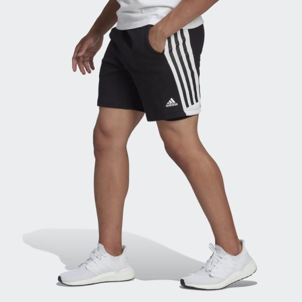 Short Noir à 3 Bandes Future Icons Adidas