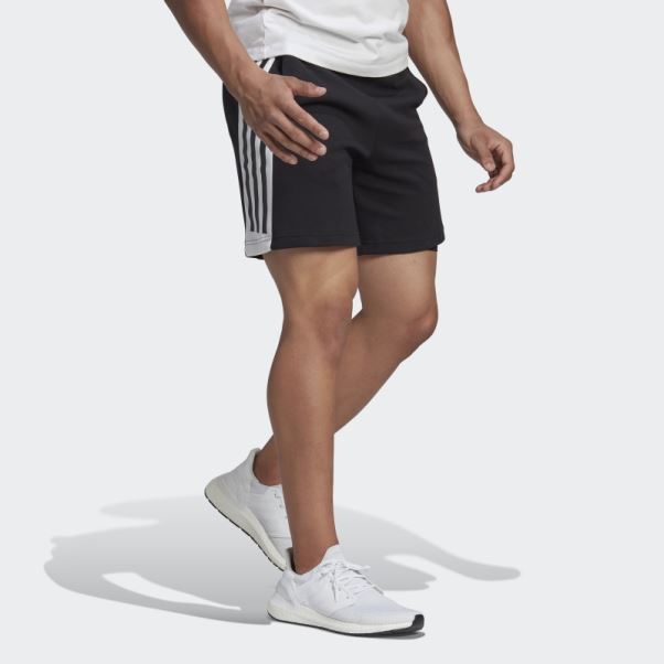 Short Noir à 3 Bandes Future Icons Adidas