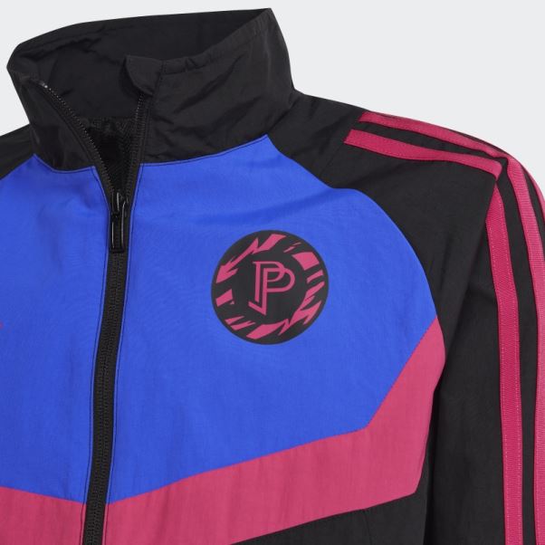 Adidas Veste Tissée Pogba Bleue