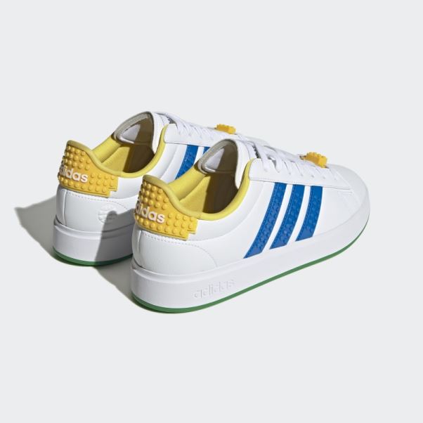 Chaussures Adidas Grand Court X Lego 2.0 Blanc Chaud