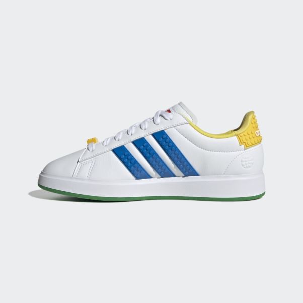 Chaussures Adidas Grand Court X Lego 2.0 Blanc Chaud
