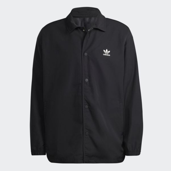 Adidas Adicolor Classics Trèfle Coach Veste Noir