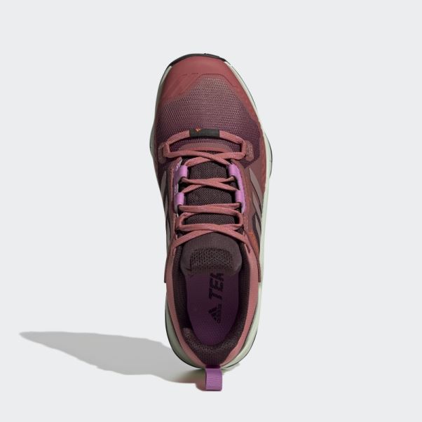 Chaussures De Randonnée Terrex Swift R3 Gore-tex Adidas Rouge