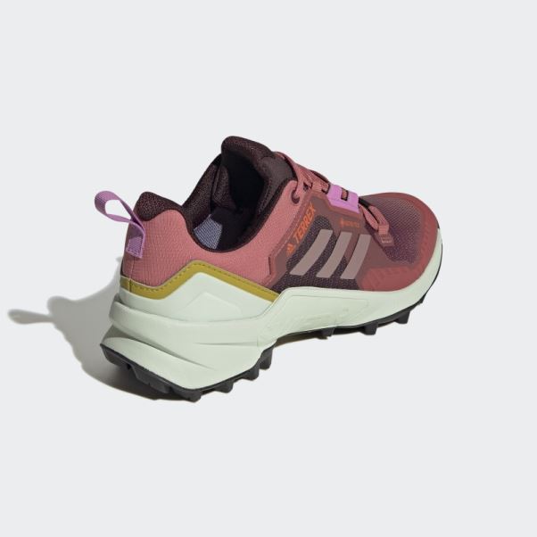 Chaussures De Randonnée Terrex Swift R3 Gore-tex Adidas Rouge