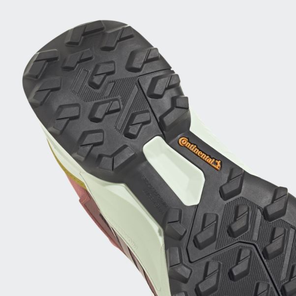 Chaussures De Randonnée Terrex Swift R3 Gore-tex Adidas Rouge