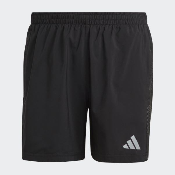 Adidas Possède Le Short Saisonnier Run Noir