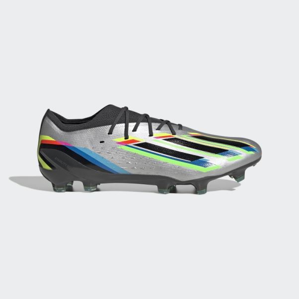 Adidas Silver X Speedportal.1 Bottes Pour Terrain Sec
