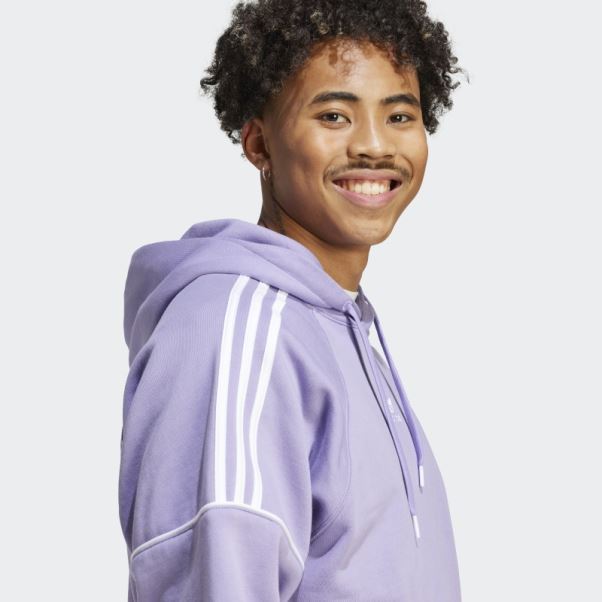 Sweat à Capuche Adidas Rekive Lilas Chaud