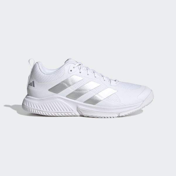 Chaussures Adidas Court Team Bounce 2.0 Blanches