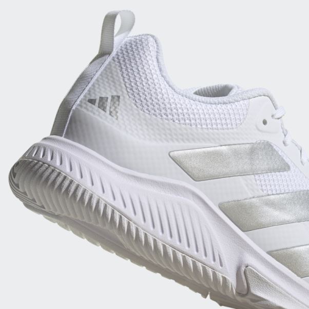 Chaussures Adidas Court Team Bounce 2.0 Blanches