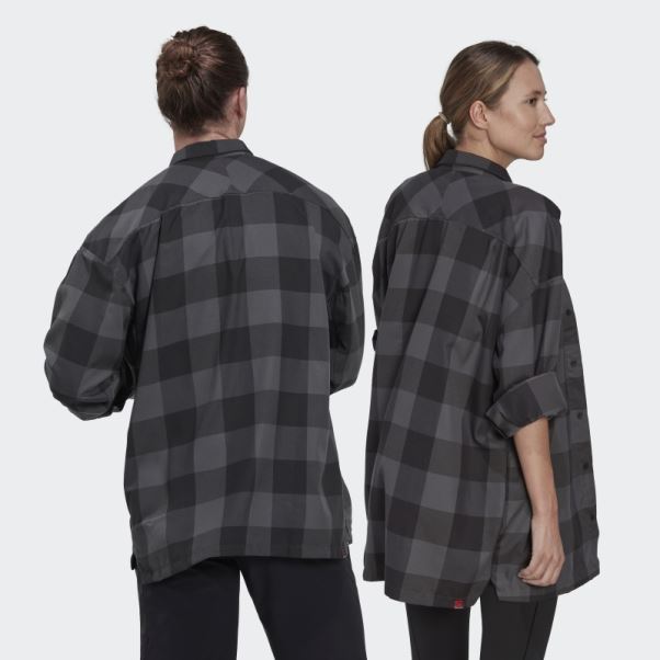 Five Ten Brand Of The Brave Chemise En Flanelle (genre Neutre) Gris Adidas