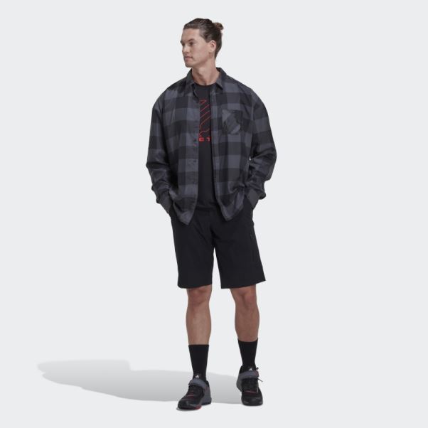 Five Ten Brand Of The Brave Chemise En Flanelle (genre Neutre) Gris Adidas