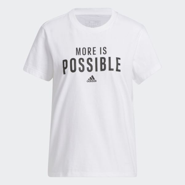 Tee Shirt Adidas Possible Blanc