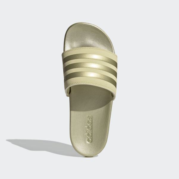 Sandales Adilette Confort Beige Sable Adidas