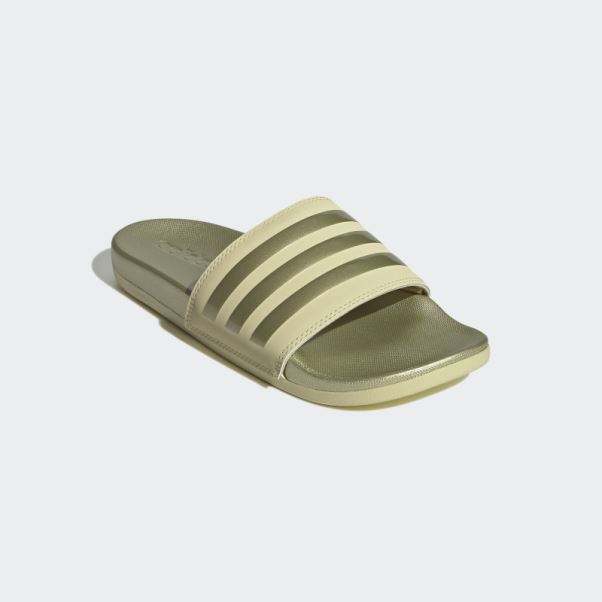 Sandales Adilette Confort Beige Sable Adidas