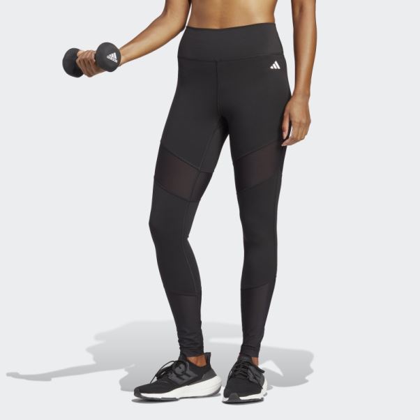Legging Taille Haute Adidas Train Essentials Dance Noir