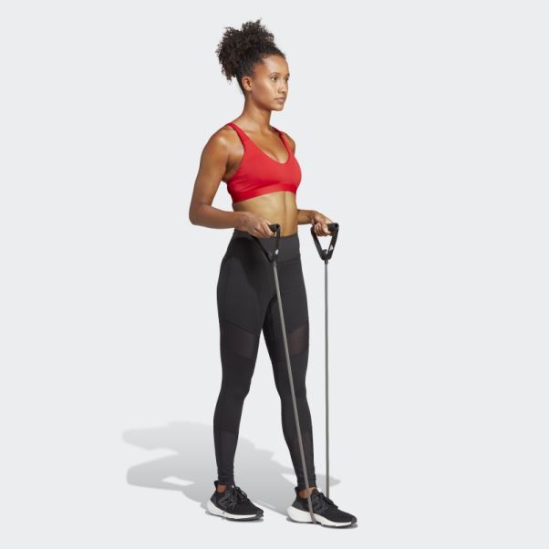 Legging Taille Haute Adidas Train Essentials Dance Noir