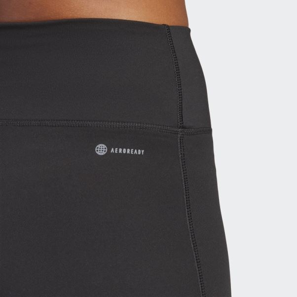 Legging Taille Haute Adidas Train Essentials Dance Noir