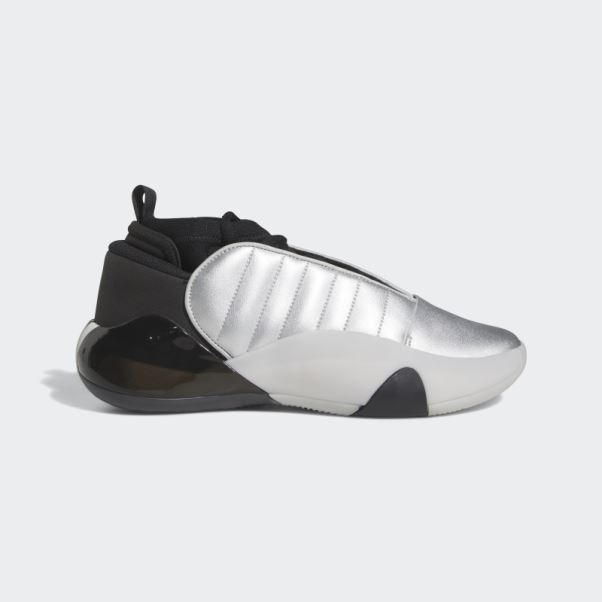 Harden Volume 7 Chaussures De Basket Adidas Argent