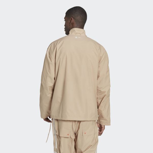 Veste De Survêtement Adicolor Parley Beige Adidas