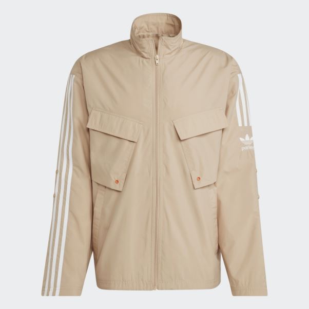 Veste De Survêtement Adicolor Parley Beige Adidas