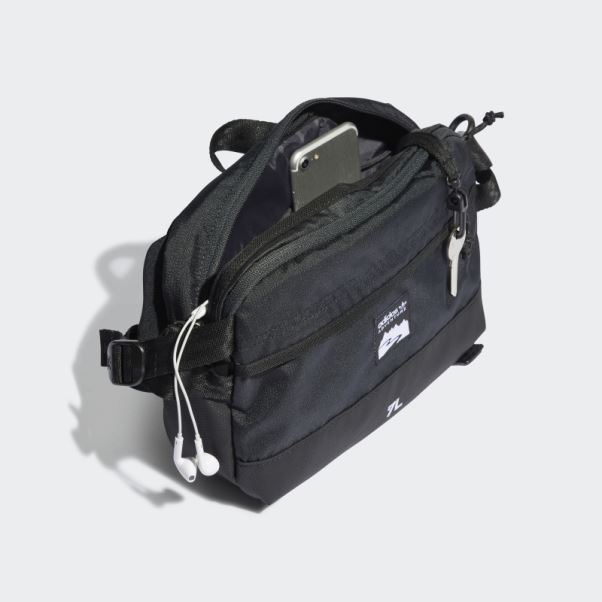 Sac De Taille Adidas Aventure Grand Noir
