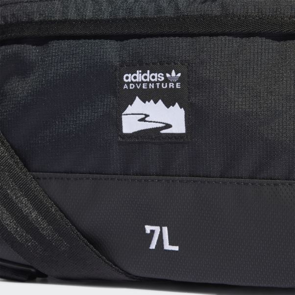 Sac De Taille Adidas Aventure Grand Noir