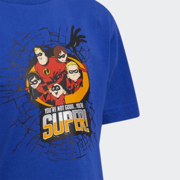 Adidas Incroyables T-shirt Bleu Audacieux