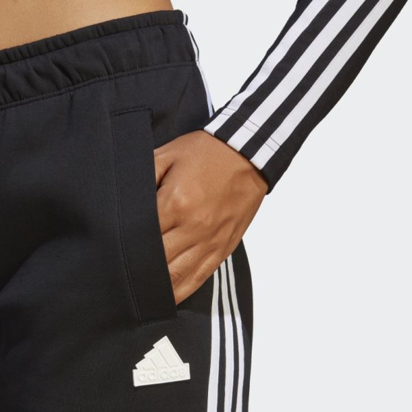 élégant Futur Icônes 3-stripes Pantalon Classique Noir Adidas