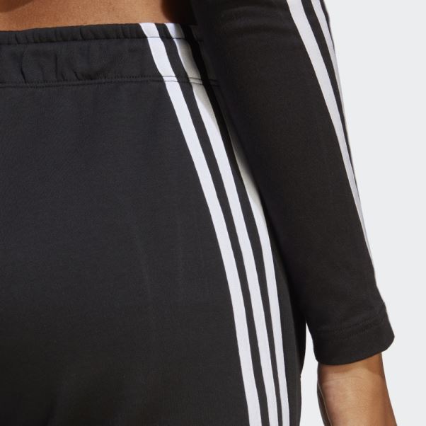 élégant Futur Icônes 3-stripes Pantalon Classique Noir Adidas