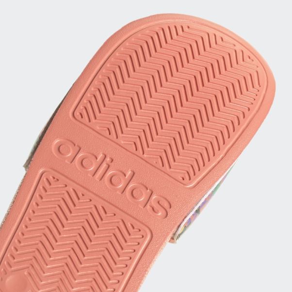 Sandales De Douche Adilette Corail Adidas