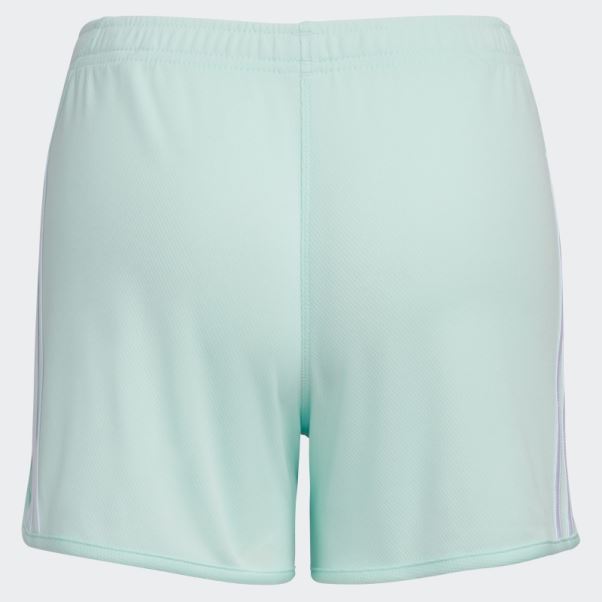 Short En Mesh à Rayures Adidas Ice Mint