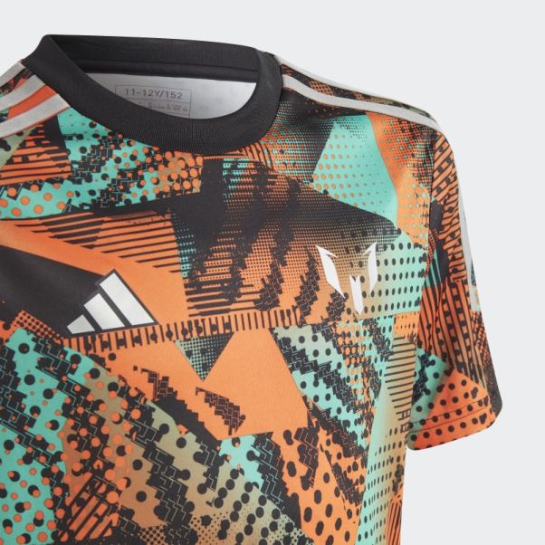 Adidas Messi Maillot D'entrainement Graphique Noir