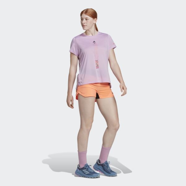 Terrex Agravic Bca Tee Lilas Adidas