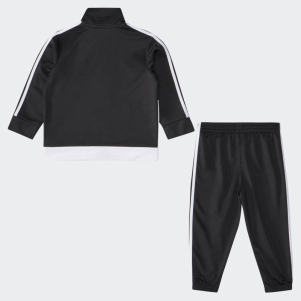 Ensemble De Survêtement En Tricot Color Block Noir Adidas