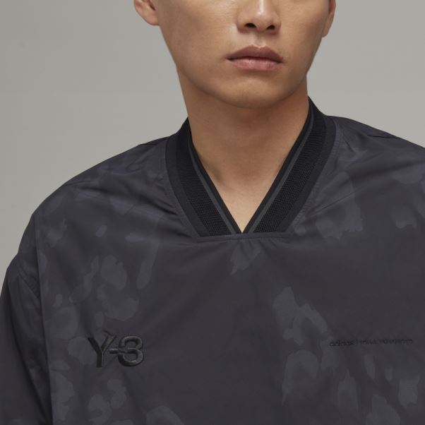Y-3 T-shirt à Manches Longues à 3 Bandes Adidas