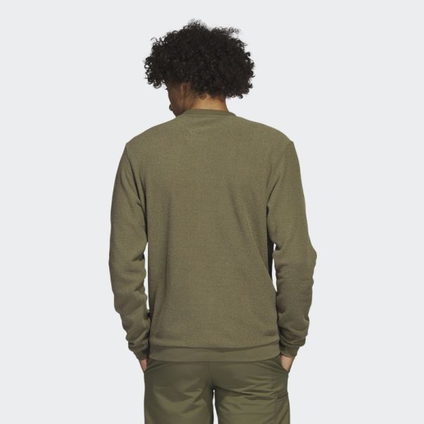 Sweat Adidas Olive Core Crew