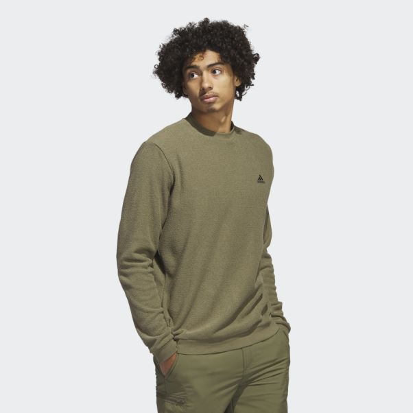 Sweat Adidas Olive Core Crew
